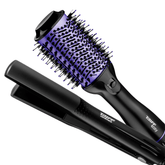 Kit Escova Easy Lilás e Chapa Cerâmica